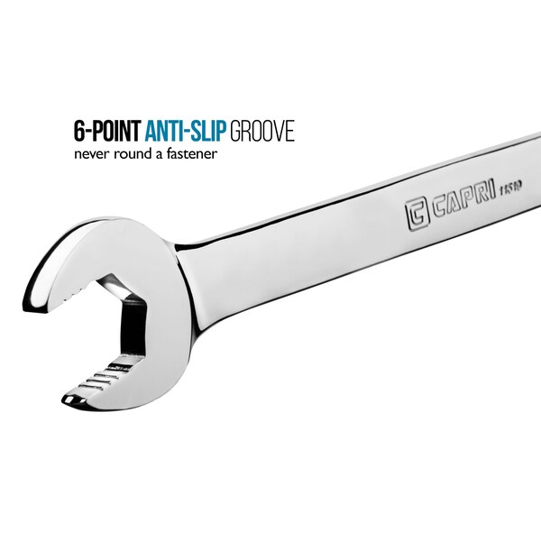 Capri Tools 100-Tooth 7/16 in Ratcheting Combination Wrench - CP11604