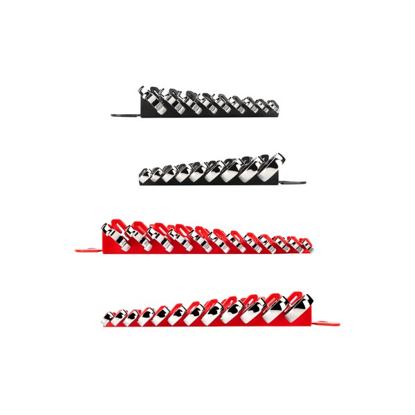 Tekton Ratcheting Combination Wrench Set, 21-Piece (1/4-3/4", 8-19mm) - Holder - WRN53321