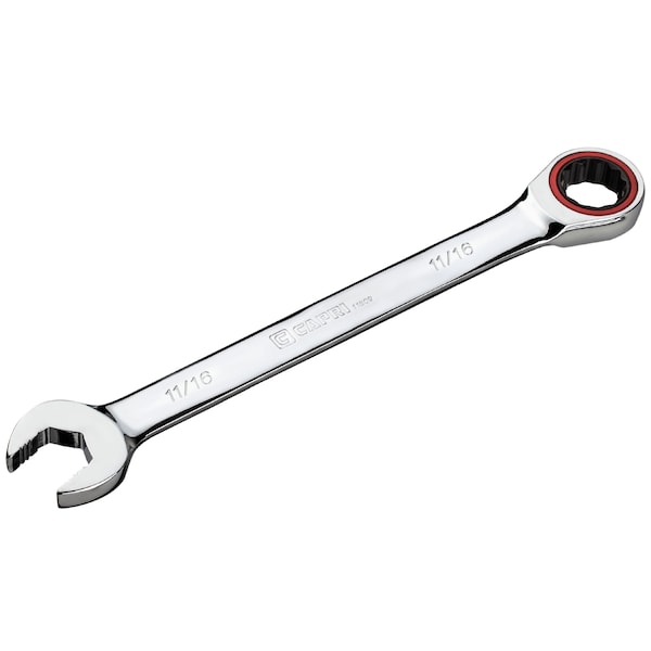 Capri Tools 100-Tooth 11/16 in Ratcheting Combination Wrench - CP11609