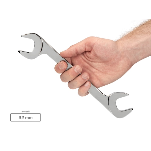 Tekton Angle Head Open End Wrench Set, 41-Piece (1/4 - 1-1/4 in., 6 - 32 mm) - WAE90303