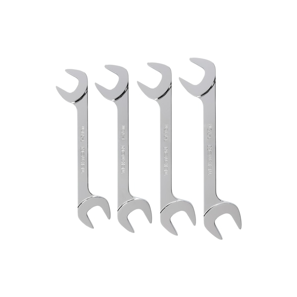 Tekton Angle Head Open End Wrench Set, 4-Piece (1-5/16 - 1-1/2 in.) - WAE90103