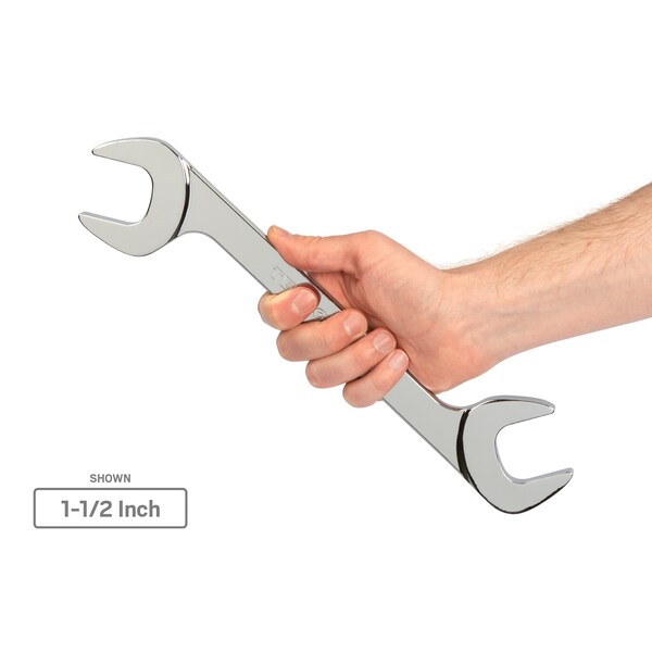 Tekton Angle Head Open End Wrench Set, 4-Piece (1-5/16 - 1-1/2 in.) - WAE90103