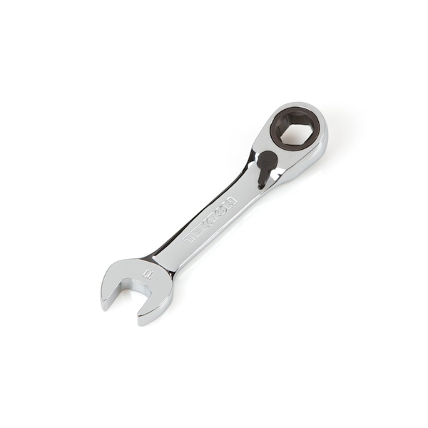 Tekton 11 mm Stubby Reversible Ratcheting Combination Wrench - WRN51111