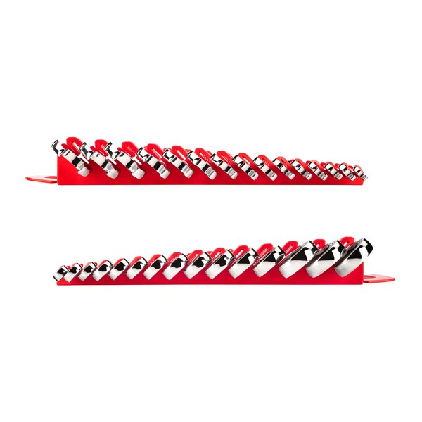 Tekton Ratcheting Combination Wrench Set, 15-Piece (8-22mm) - Holder - WRN53171