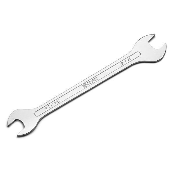 Capri Tools 11/16 in. x 3/4 in. Super-Thin Open End Wrench, SAE - CP11850-111634