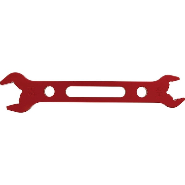 Vortex Double Ended Aluminum Wrench for -4 AN & -6 AN Hose - VO3296455