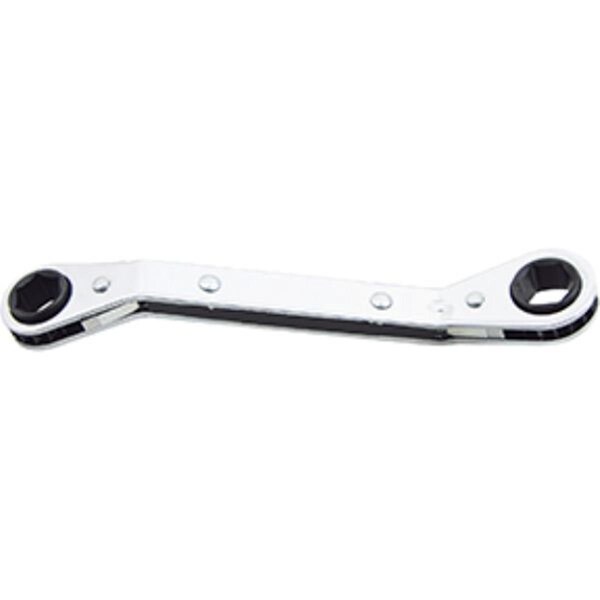 Lang 0.5 x 0.56 in. 6-Point Offset Ratchet Box Wrench - LNG-ROW-1618