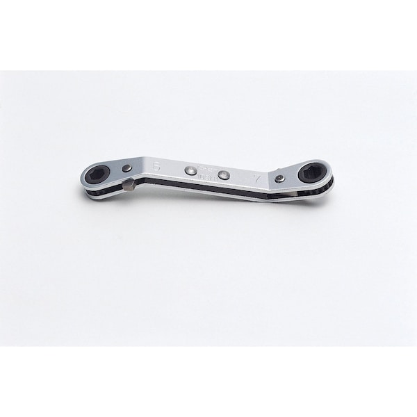 Ko-Ken Ratcheting Ring Wrench 10x11mm 6 Point 140mm, Reversible - 103KM-10X11