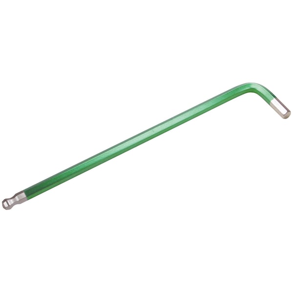 Eight Tool TAPER HEAD HEX KEY L-HANDLE EXTRA LONG, 6 X 187MM GRN - TLC-6