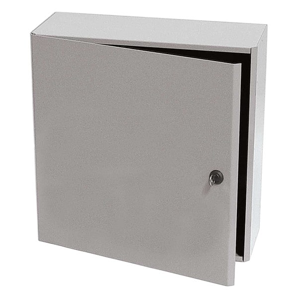 Functional Devices-Rib Steel Electrical Enclosures, 18 in H, 7 in D, 18 in W, NEMA 1 - MH4400
