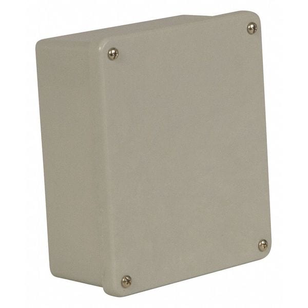 Wiegmann Fiberglass Electrical Enclosures, 7 in H, 3 in D, 6 in W, NEMA 4X, Lift Off - HW-N4X763SC