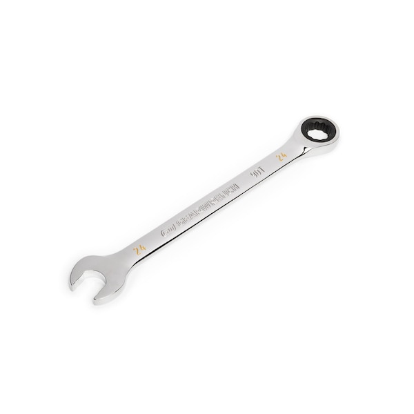 Gearwrench 24mm 90-Tooth 12 Point Ratcheting Combination Wrench - 86924