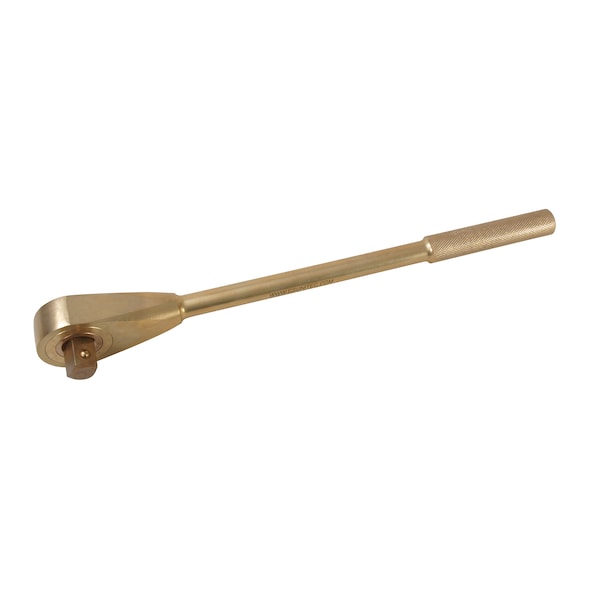 Cs Unitec Non Sparking Ratchet Wrench, 1/2in, Aluminum Bronze - EX1501S-B-A