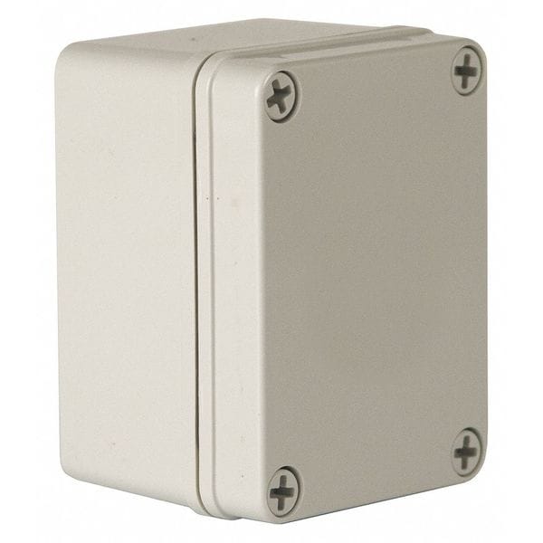 Wiegmann Polycarbonate Electrical Enclosures, 4 in H, 2 in D, 3 in W, NEMA 4X, Lift Off - HW-PN4X432