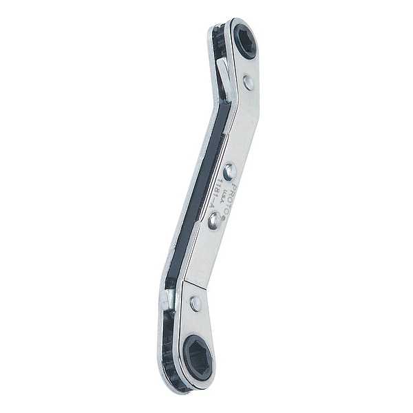 Proto Offset Double Box Reversible Ratcheting Wrench 7 x 8 mm-6 Point - J1181M-A