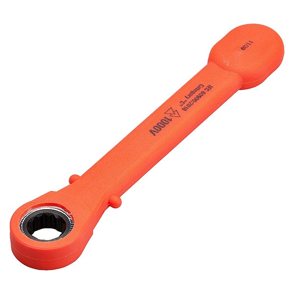 Itl 1000V Insulated Ratcheting Box Wrench, 3/8" - 07050
