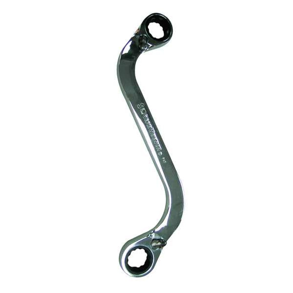 Westward Ratcheting Obstruction Wrench, S-Shaped - 1LCG9