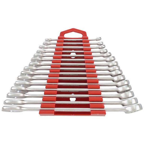 Teng Tools 6515MMA - 15 Piece Metric Combination Spanner Set 5.5 - 19 - 6515MMA