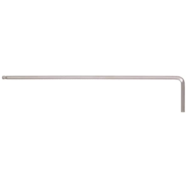 Eight Tool TAPER HEAD HEX KEY L-HANDLE EXTRA LONG, 1/16INCH X 81MM SLVR - TEL-1/16