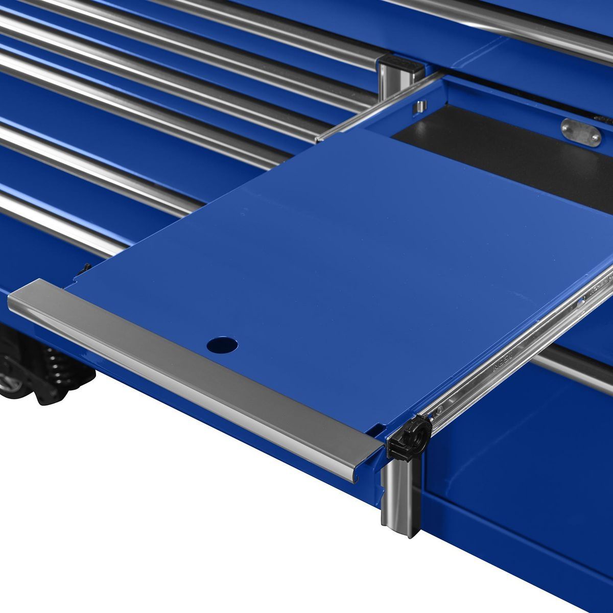 Icon 73 pulgadas x 25 pulgadas. Gabinete de rodillos profesional, azul - 56295.