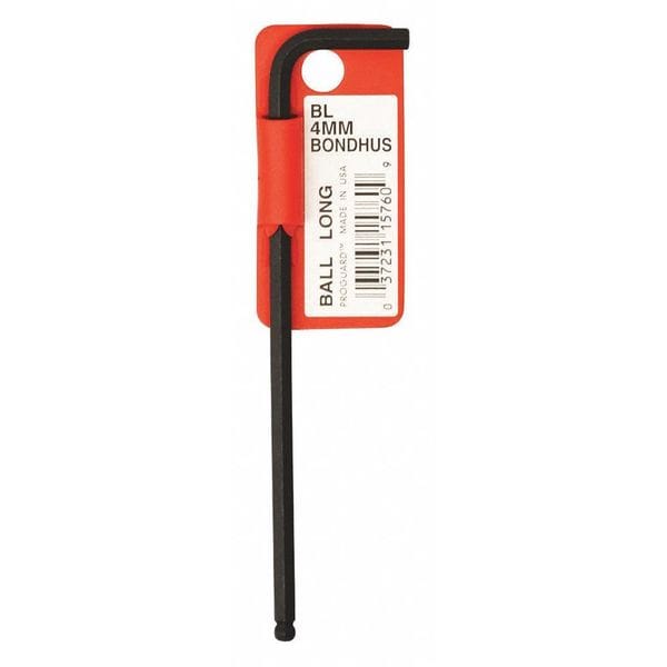 Bondhus Metric L-Shape Ball Hex Key, 19 mm Tip Size - 15788