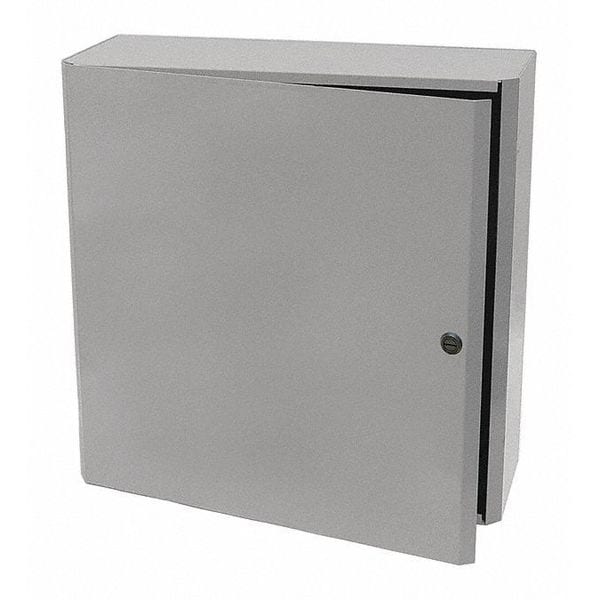 Functional Devices-Rib Steel Electrical Enclosures, 25 in H, 9-1/2 in D, 25 in W, NEMA 1 - MH5504L-L4