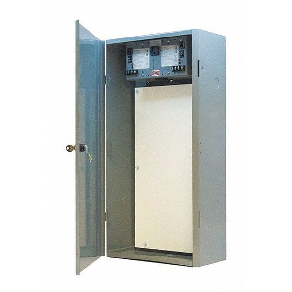 Functional Devices-Rib Polymetal Electrical Enclosures, 24-1/2 in H, 6-1/2 in D, 12-1/2 in W, Hinged - MHP3903100A100AB10