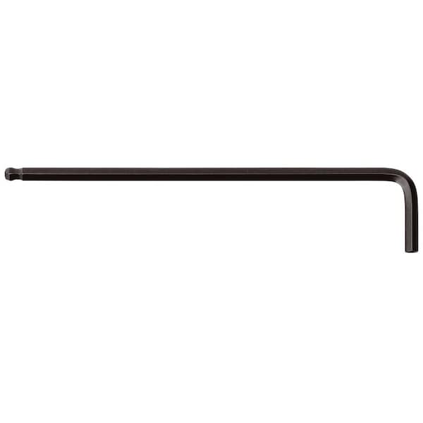 Eight Tool TAPER HEAD HEX KEY L-HANDLE EXTRA LONG, 5 X 166MM BLK - TA14-5