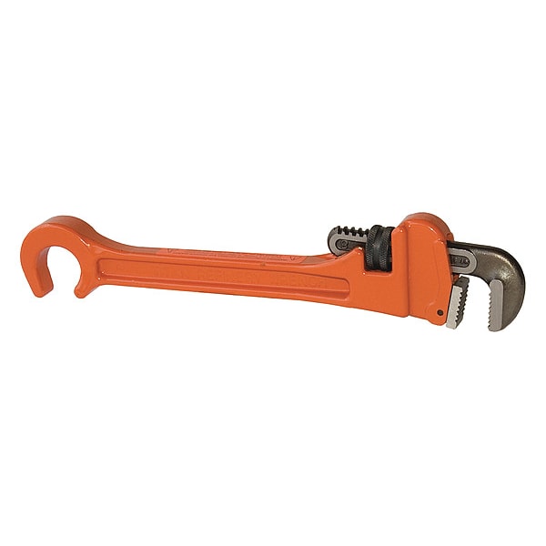 Petol 10 in L 1 1/2 in Cap. Alloy Steel RW2 Refinery Wrench - RW2