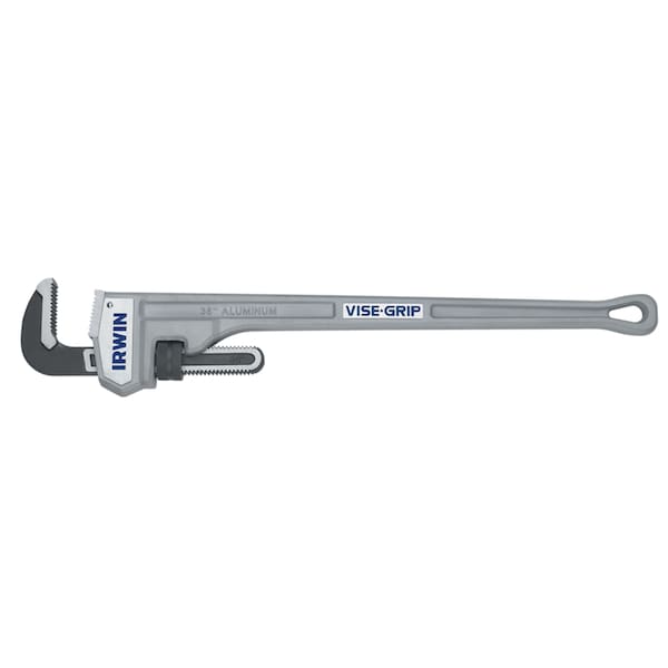 Hanson Aluminum Pipe Wrench, 36 in. Long, 5 in. Jaw Capacity - 2074136
