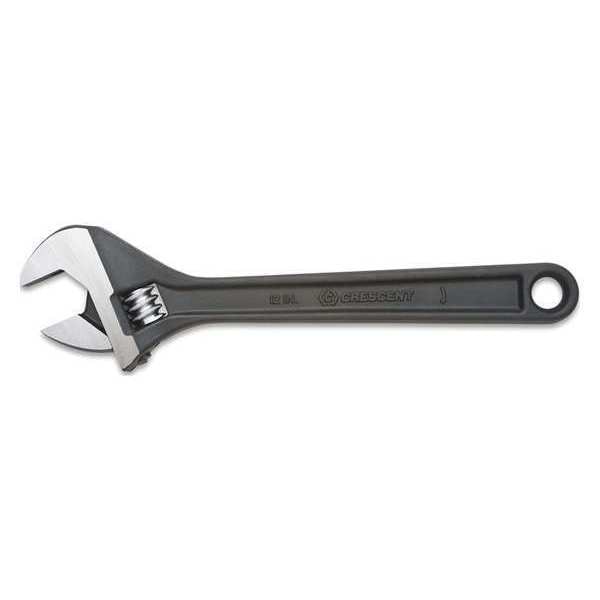 Crescent 8" Adjustable Black Oxide Wrench - Bagged - AT28BK