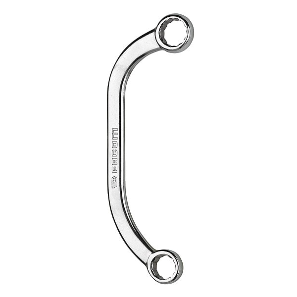 Facom Obstruction Box Wrench, 10x12mm, 5-5/8 L - FM-57.10X12