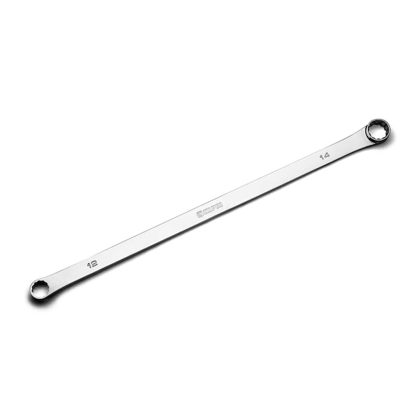 Capri Tools 12 mm x 14 mm 0-Degree Offset Extra-Long Box End Wrench - CP11800-1214
