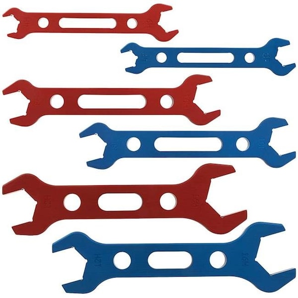 Allstar Performance Allstar Performance ALL11120 Double Ended Aluminum Wrench Set - ALL11120