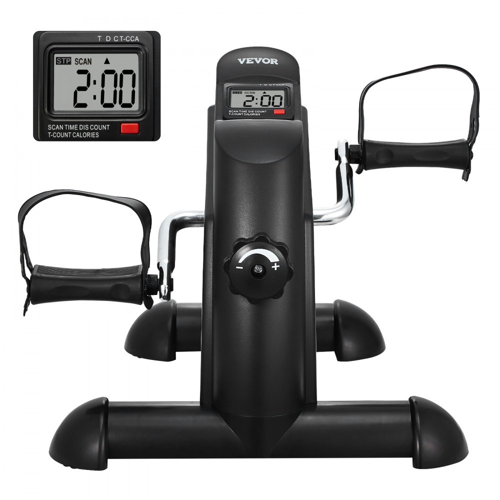 Under Desk Bike Pedal Exerciser Portable Mini Exercise Bike for Arm Leg Exercise - MNJTCBKZDSXYRKYC6V9