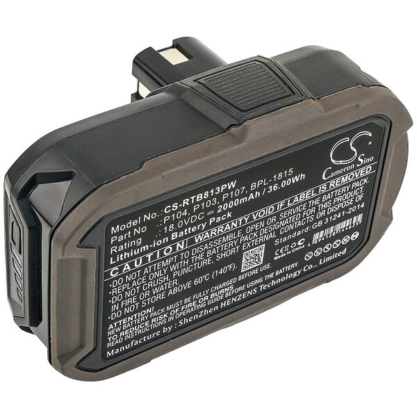 Ilc Replacement for Cameron Sino 4894128144625 Battery - 4894128144625