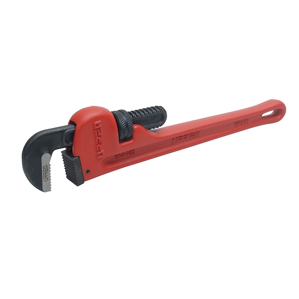 Urrea 8" L 1" Cap. Iron Heavy Duty Pipe Wrench - 808HD