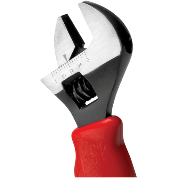 Performance Tool Performance Tool Metric and SAE Stubby Adjustable Wrench 6 in. L 1 pc - W9108