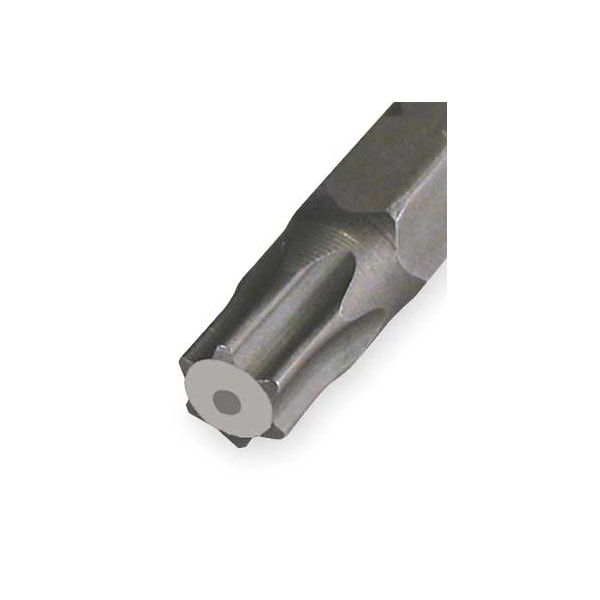 Wiha Torx(R) Plain Torx(R) Key, T6 Tip Size, 35/64 in Long, 1/2 in Short - 37101