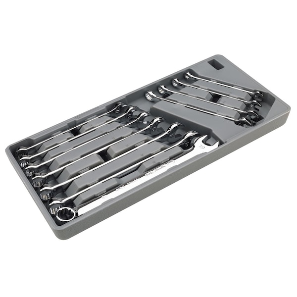 Ingersoll-Rand 11 Piece Metric Long Pattern Combination Wrench Set - 752057X