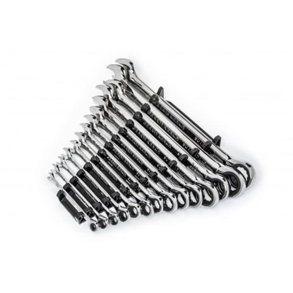 Gearwrench 14 Pc 90T 12PT SAE Combi Ratchet Wrench Set - KDT86959