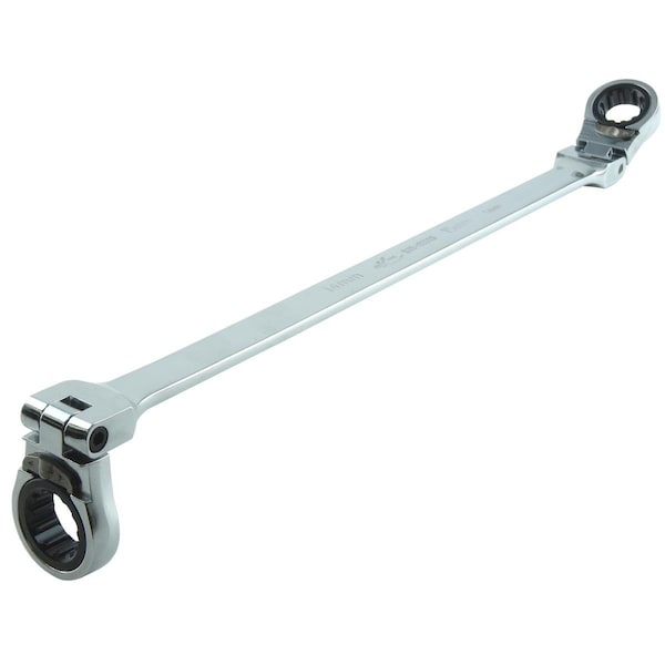 K-Tool International Ratcheting Wrench, DBE, Flexible, 14x15mm - KTI-43515