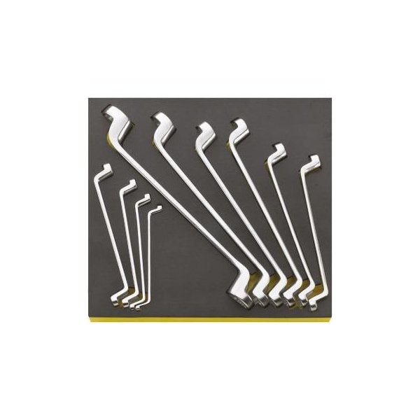 Stahlwille Tools Double ended ring Wrenchs i.TCS inlay No.TCS20/10, 6X7-30X32MM 2/3-tray10-pcs. - 96830166