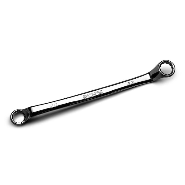 Capri Tools 20 mm x 22 mm 75-Degree Deep Offset Double Box End Wrench - CP11950-2022