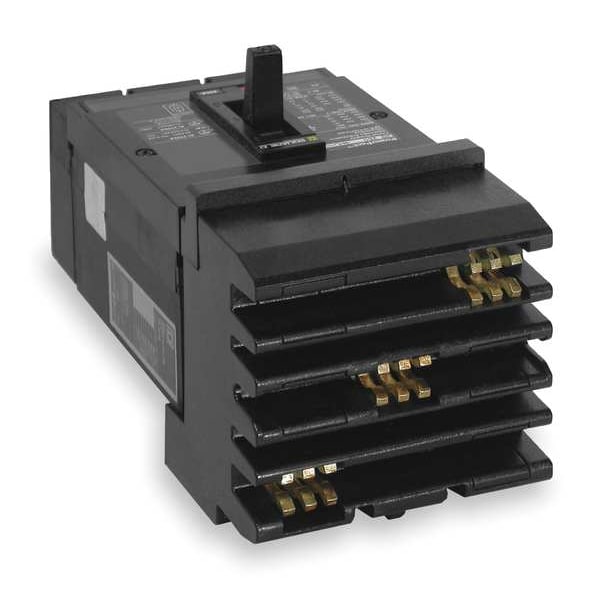 Square D Molded Case Circuit Breaker, JGA Series, 250A, 3 Pole, 600V AC, 65kA at 240V AC - JGA36250