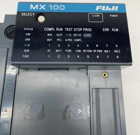 Fuji PLC Processor Module MX100CP02FJB - MRO INDUSTRIAL