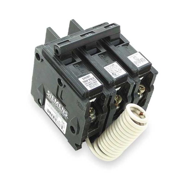 Siemens Miniature Circuit Breaker, BQ Series, 20A, 2 Pole, 120/240V AC, 10kA at 120/240V AC - BQ2B02000S01