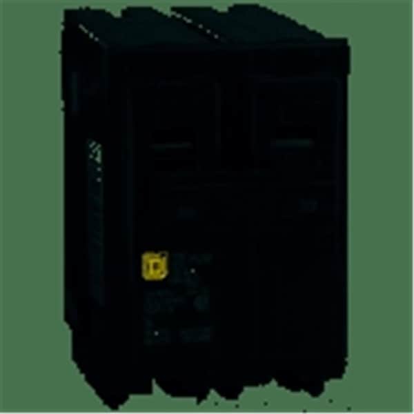 Square D Circuit Breaker, HOM Series, 100A, 2 Pole, 120/240V AC, 10kA - 6721286