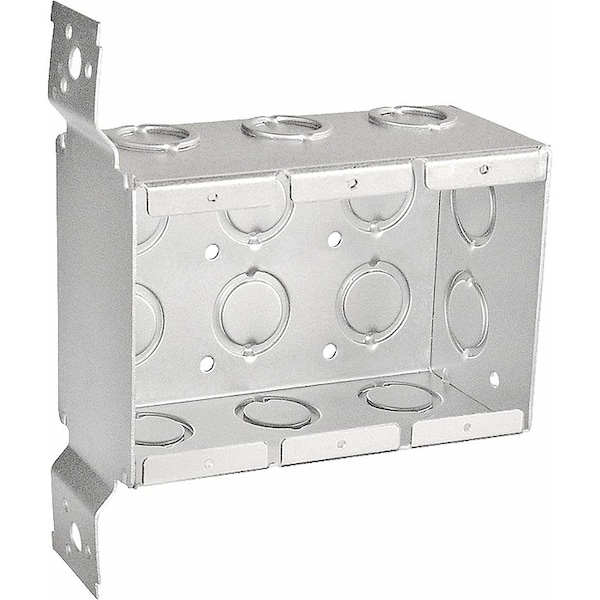 Southwire Electrical Box, 45 cu in, Masonry Box Type, 3 Gangs, Steel - TB-325-F
