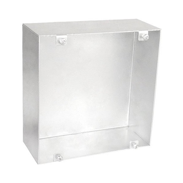 Southwire Electrical Box, 84 cu in, Square Box Type, 6 Gangs, Steel, Square Shape - 6250-BLNK